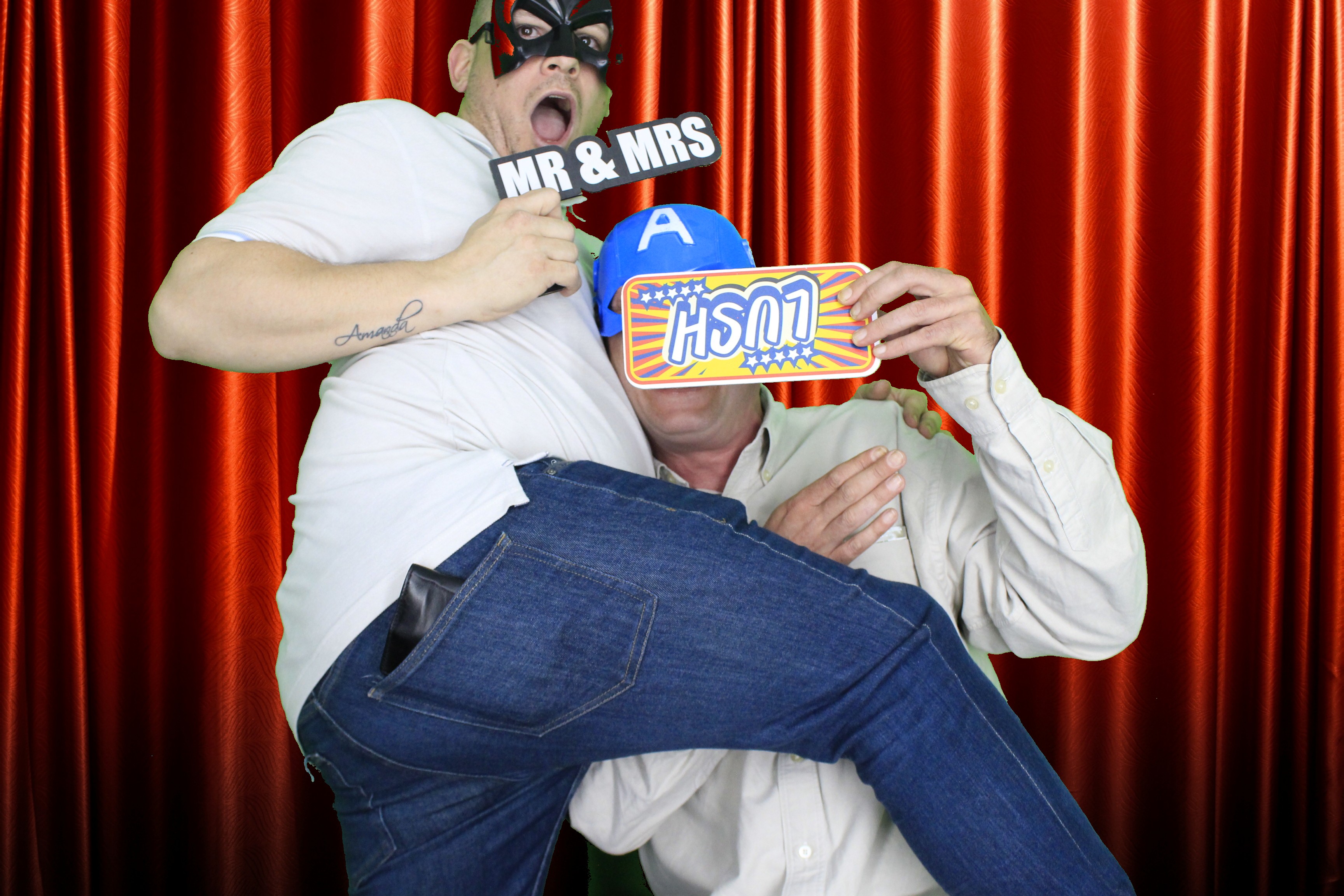 Lisa and Ant's Wedding Reception  | View more photos from the event at gallery.myphotoboothexperience.co.uk/u/MyPhotoBoothExperienceLtd/Lisa-and-Ants-Wedding-Reception